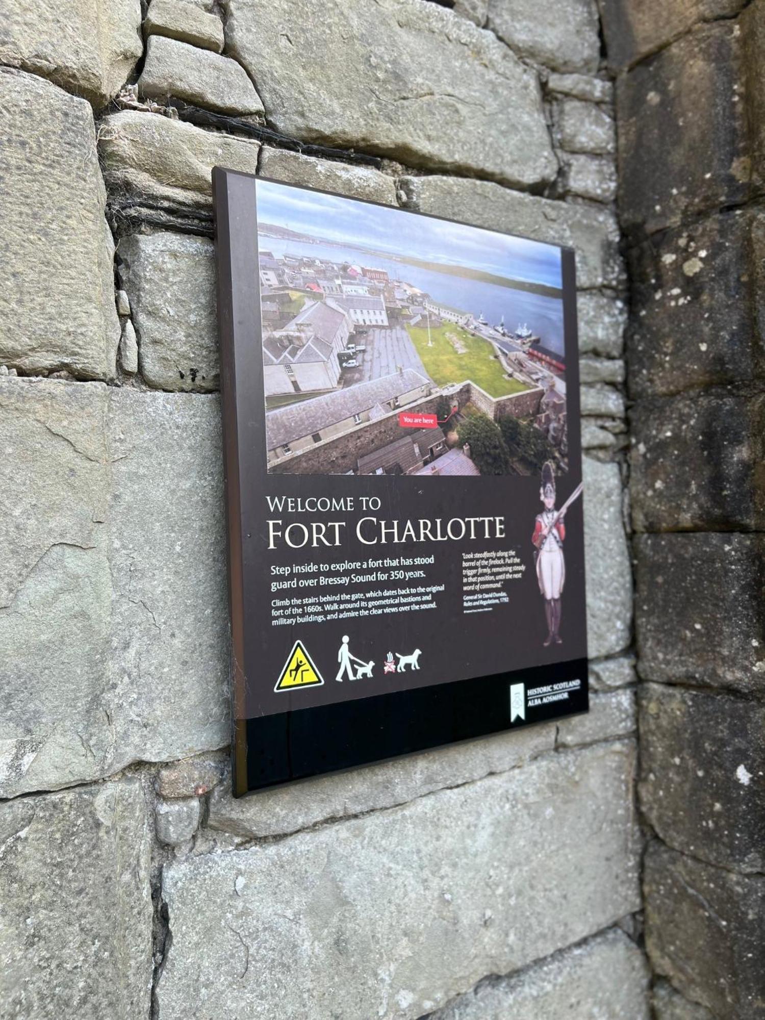 Fort Charlotte Guest House ليرويك المظهر الخارجي الصورة